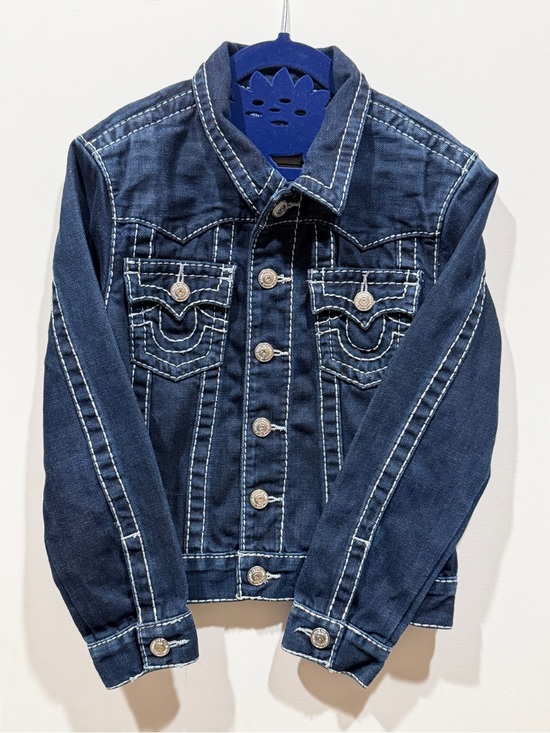 True Religion Other - True Religion Kids Big T Denim Jacket Size 6